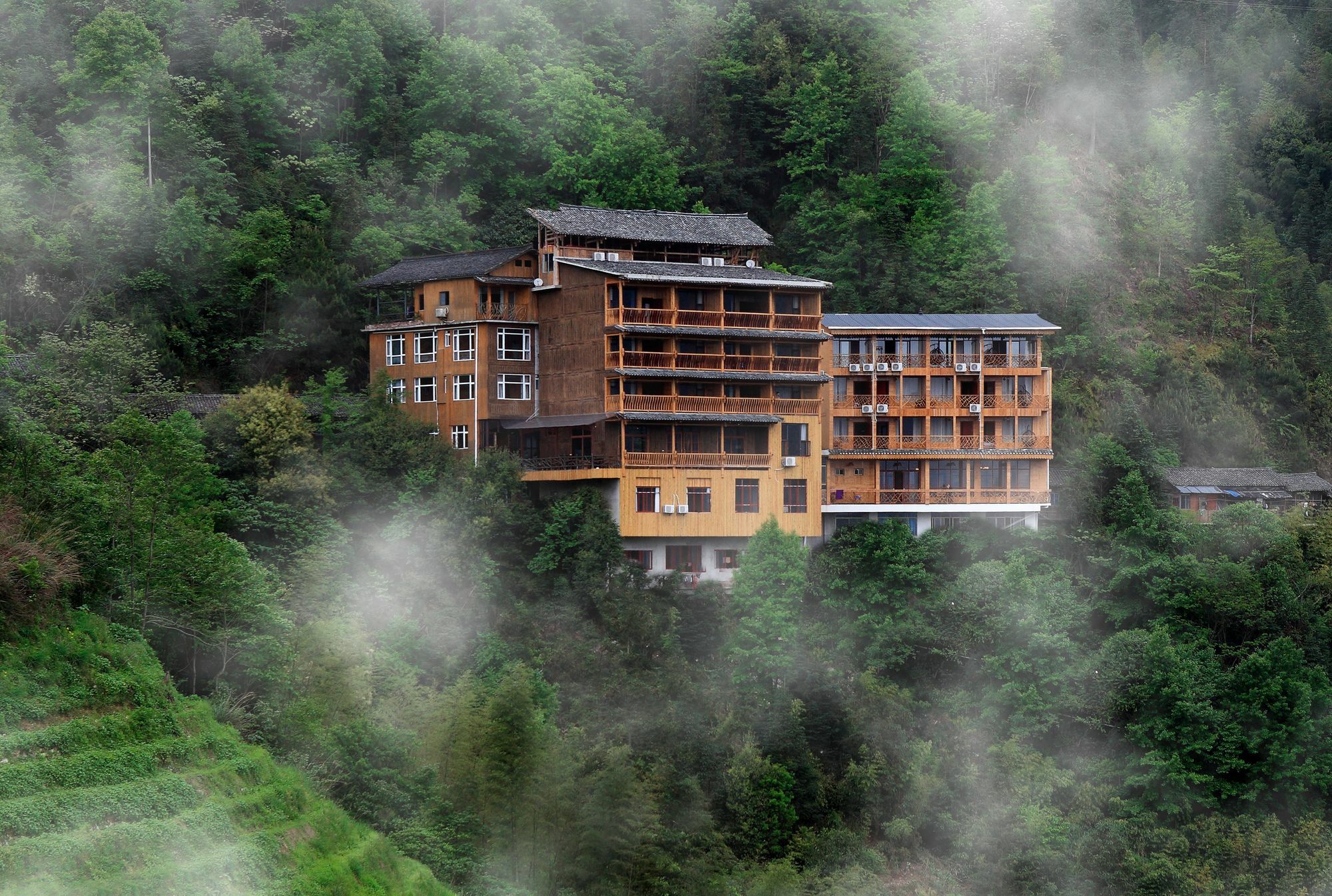 Baike Boutique Hotel Longsheng Eksteriør bilde